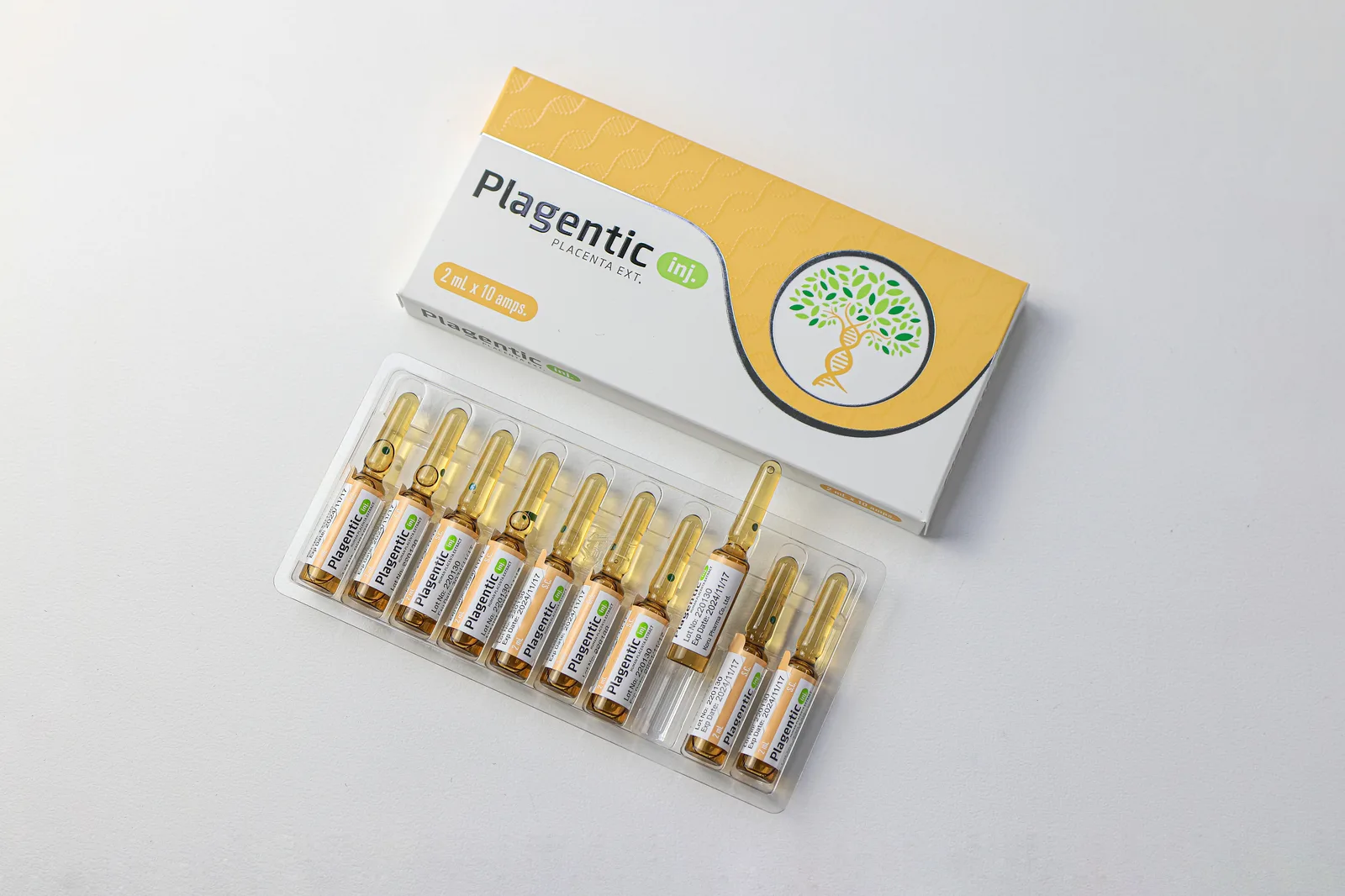 Plagentic 10 ampoules
